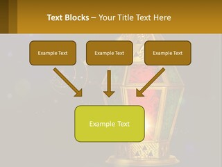 Church Lamp PowerPoint Template