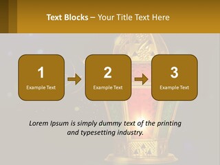 Church Lamp PowerPoint Template