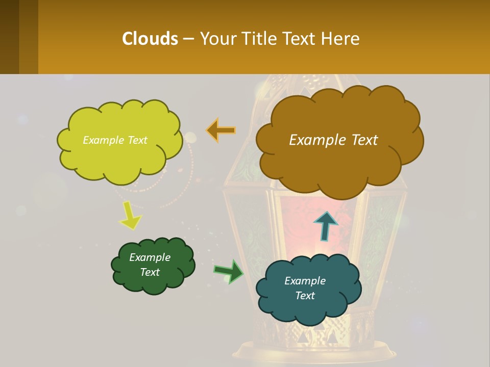 Church Lamp PowerPoint Template
