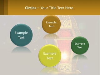 Church Lamp PowerPoint Template