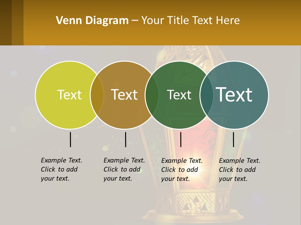 Church Lamp PowerPoint Template