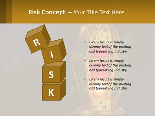 Church Lamp PowerPoint Template