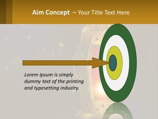 Church Lamp PowerPoint Template