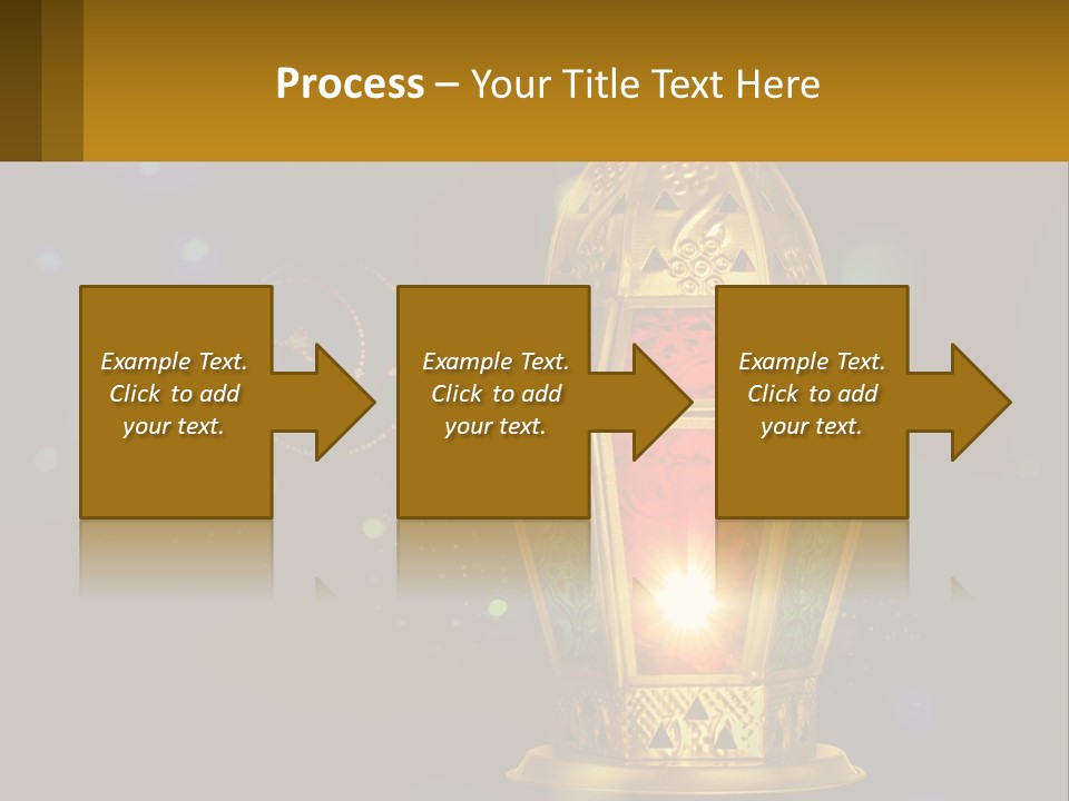 Church Lamp PowerPoint Template