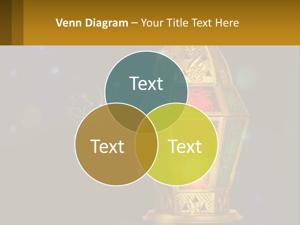 Church Lamp PowerPoint Template