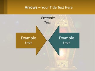 Church Lamp PowerPoint Template