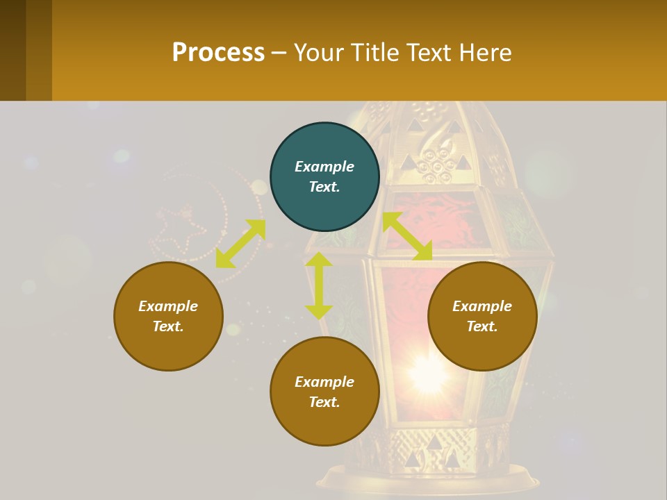 Church Lamp PowerPoint Template