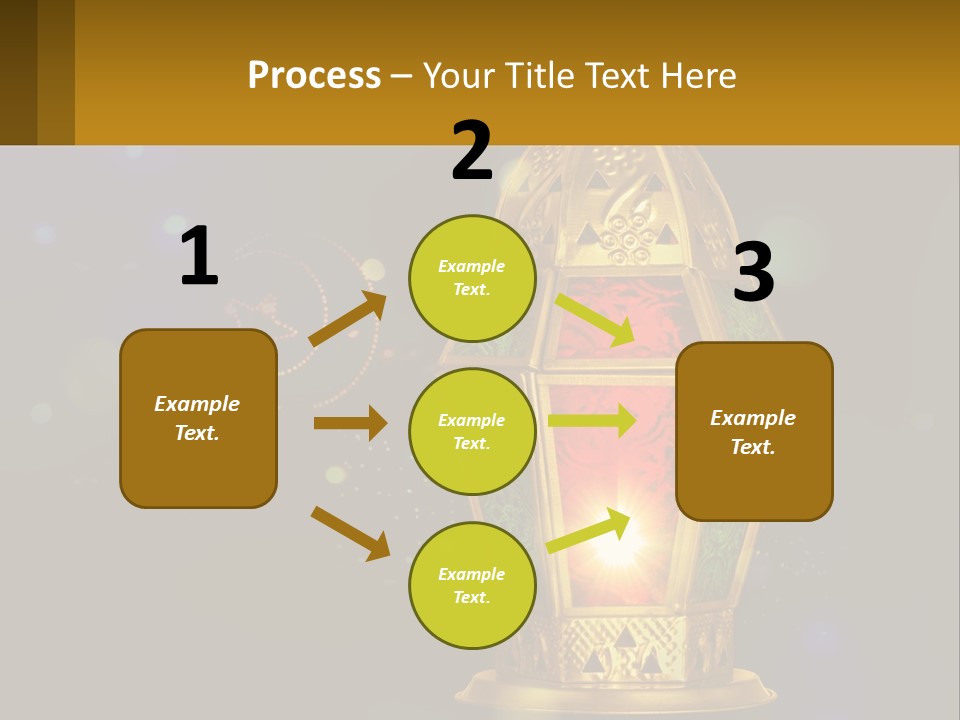 Church Lamp PowerPoint Template