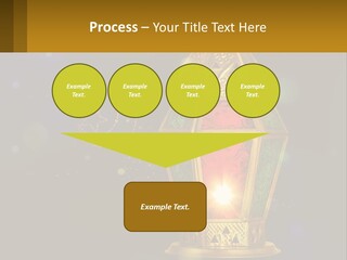 Church Lamp PowerPoint Template