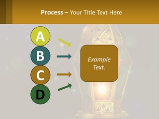 Church Lamp PowerPoint Template