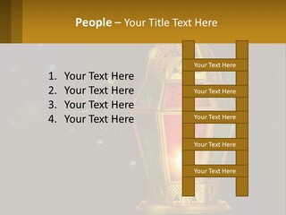 Church Lamp PowerPoint Template