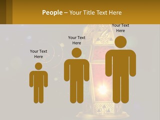 Church Lamp PowerPoint Template