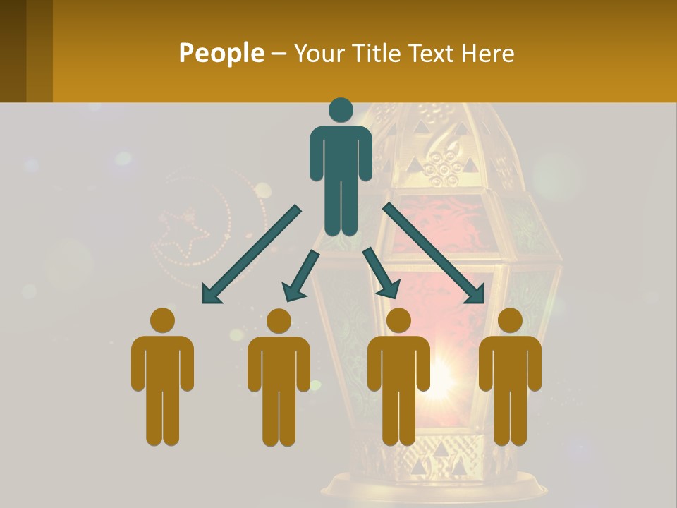 Church Lamp PowerPoint Template
