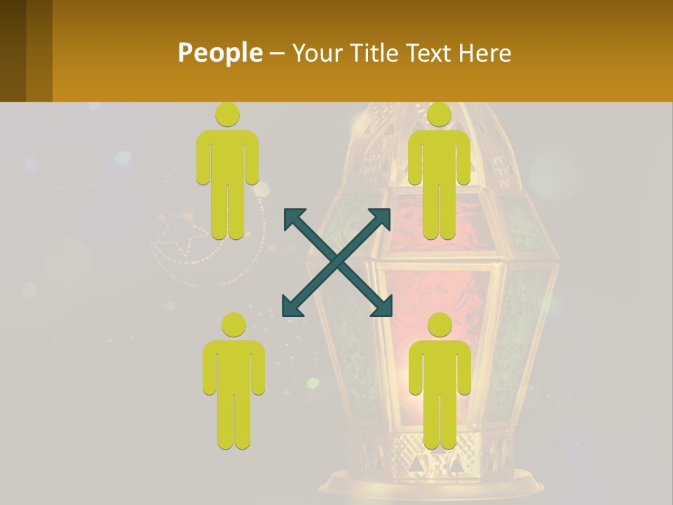 Church Lamp PowerPoint Template