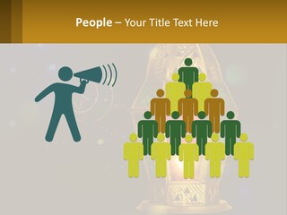 Church Lamp PowerPoint Template