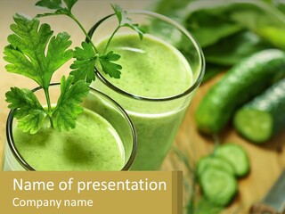 Vegetable Fresh PowerPoint Template