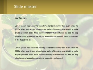 Vegetable Fresh PowerPoint Template