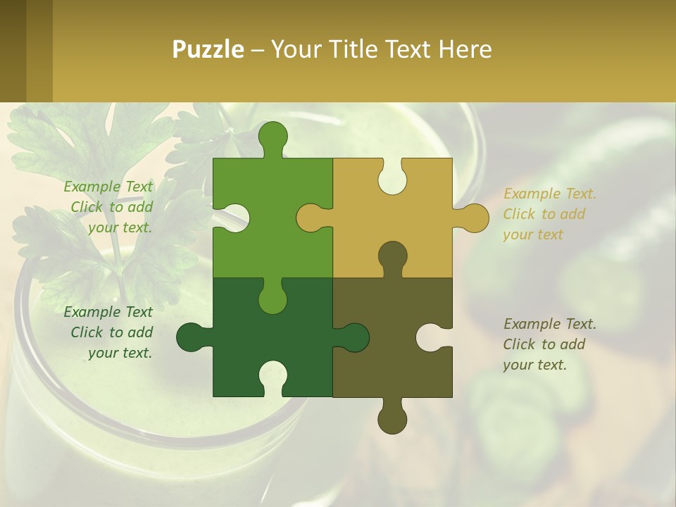 Vegetable Fresh PowerPoint Template