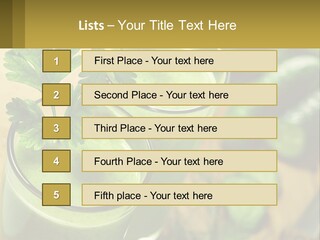 Vegetable Fresh PowerPoint Template
