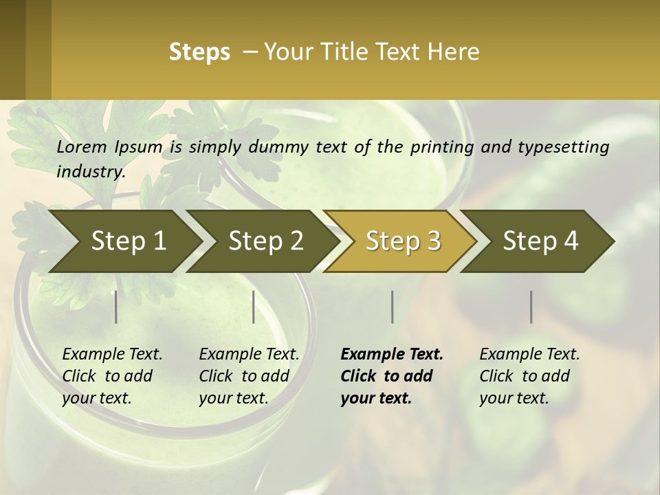 Vegetable Fresh PowerPoint Template