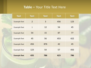 Vegetable Fresh PowerPoint Template