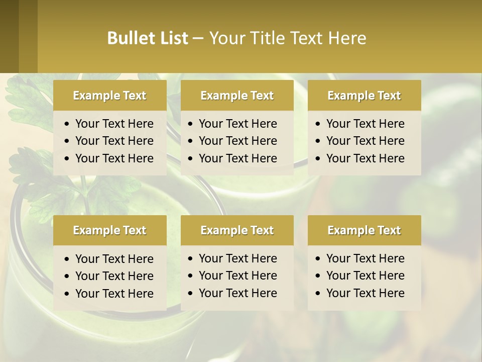 Vegetable Fresh PowerPoint Template