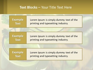 Vegetable Fresh PowerPoint Template