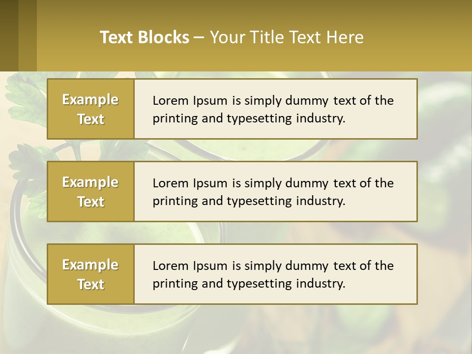 Vegetable Fresh PowerPoint Template