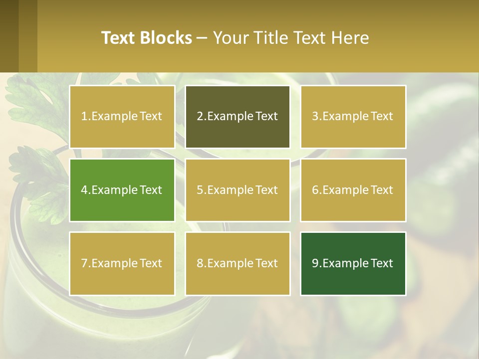 Vegetable Fresh PowerPoint Template
