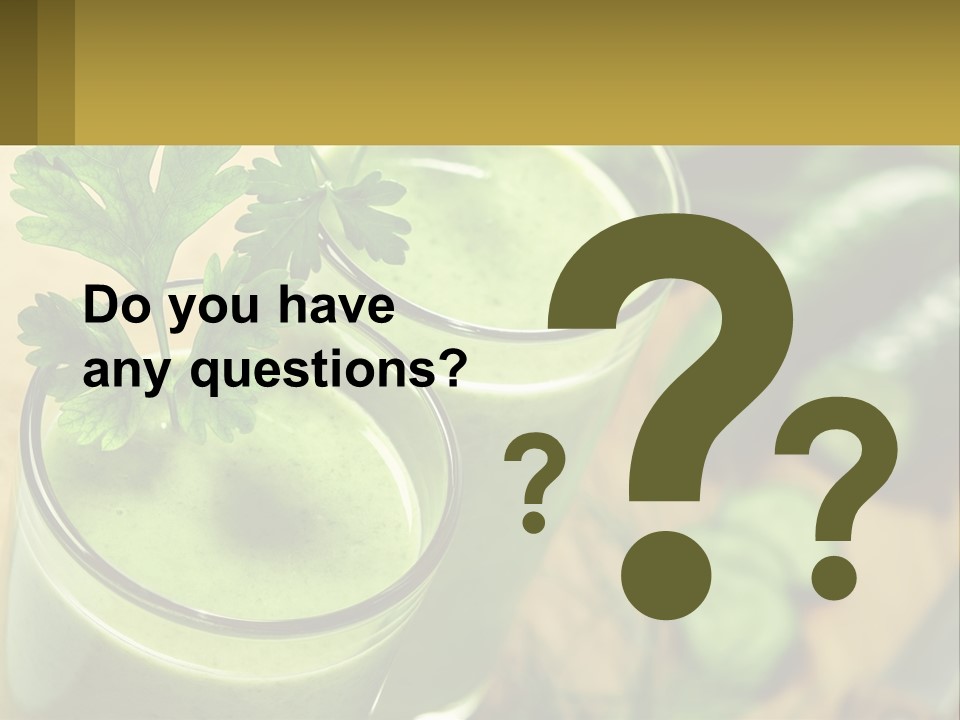 Vegetable Fresh PowerPoint Template