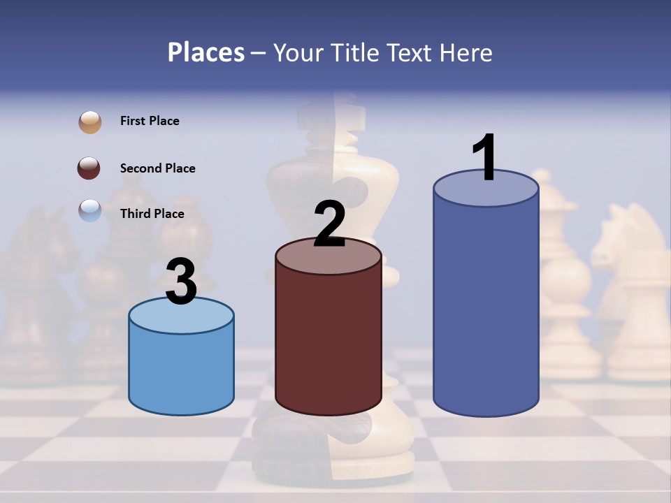 Chess Board PowerPoint Template