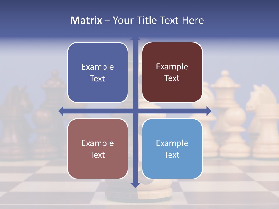 Chess Board PowerPoint Template