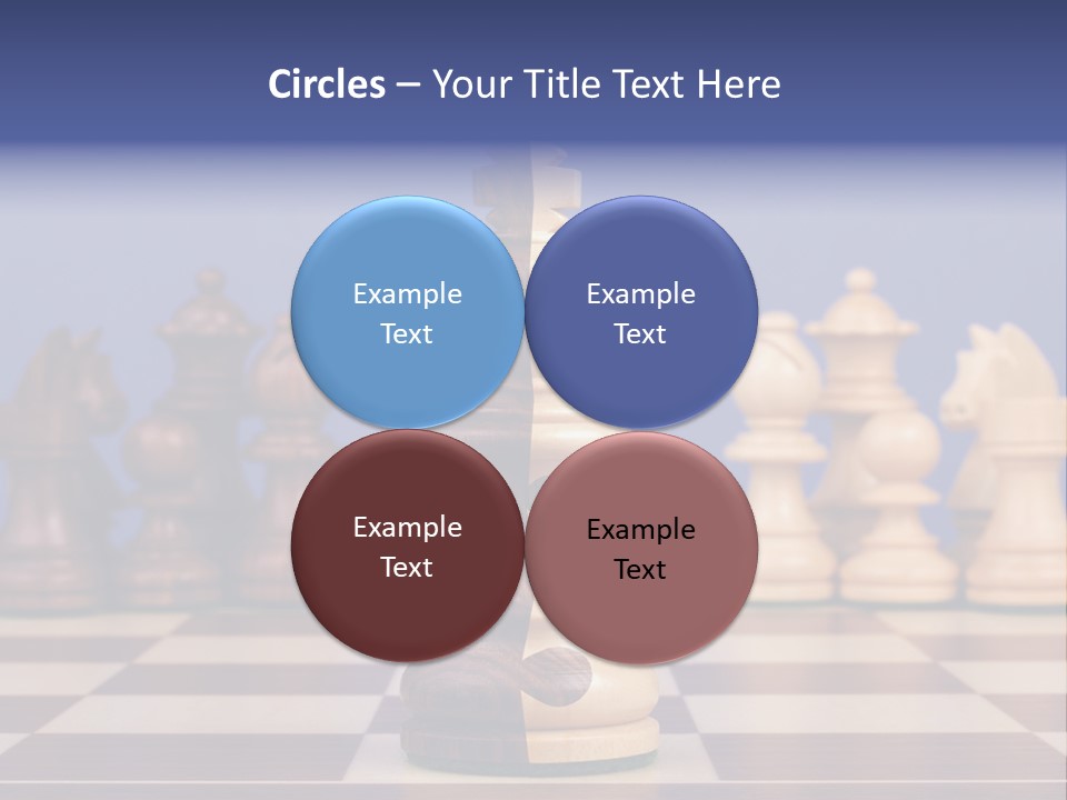 Chess Board PowerPoint Template