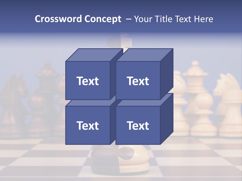 Chess Board PowerPoint Template