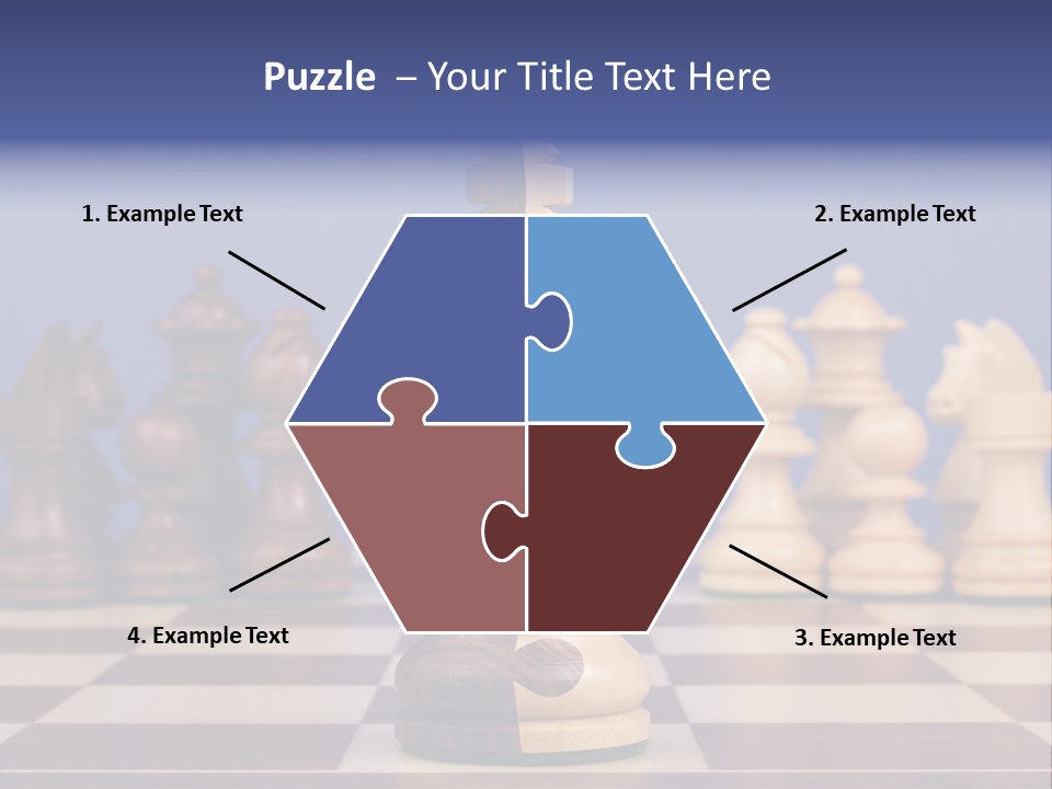 Chess Board PowerPoint Template