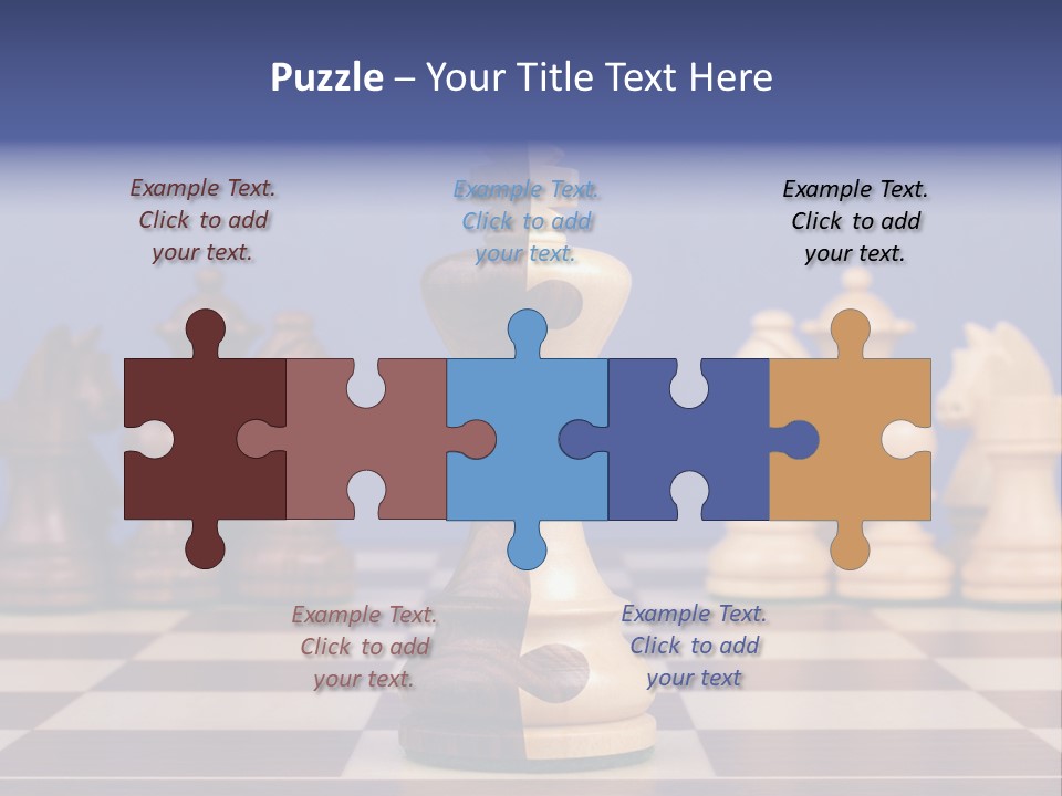 Chess Board PowerPoint Template