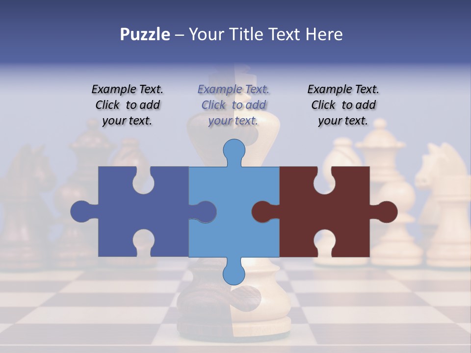 Chess Board PowerPoint Template