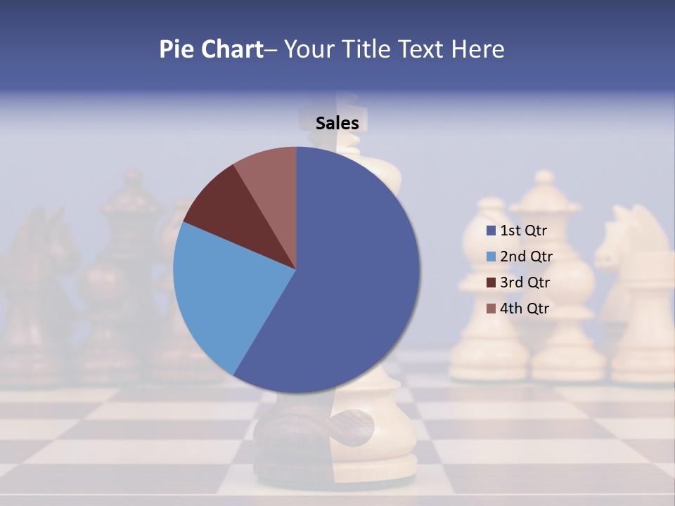 Chess Board PowerPoint Template
