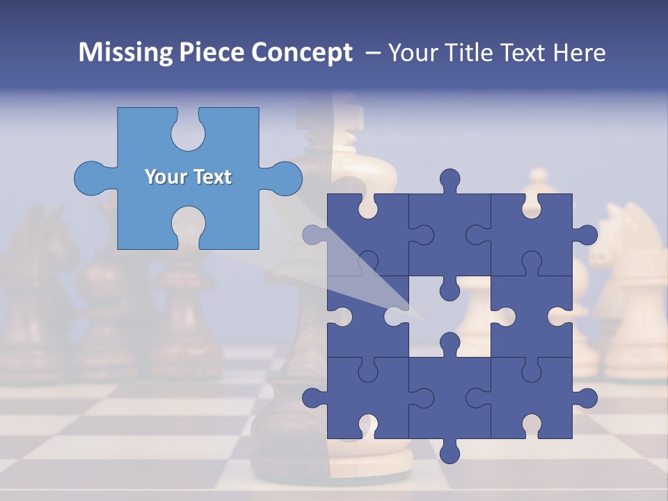 Chess Board PowerPoint Template