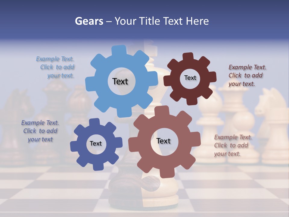 Chess Board PowerPoint Template