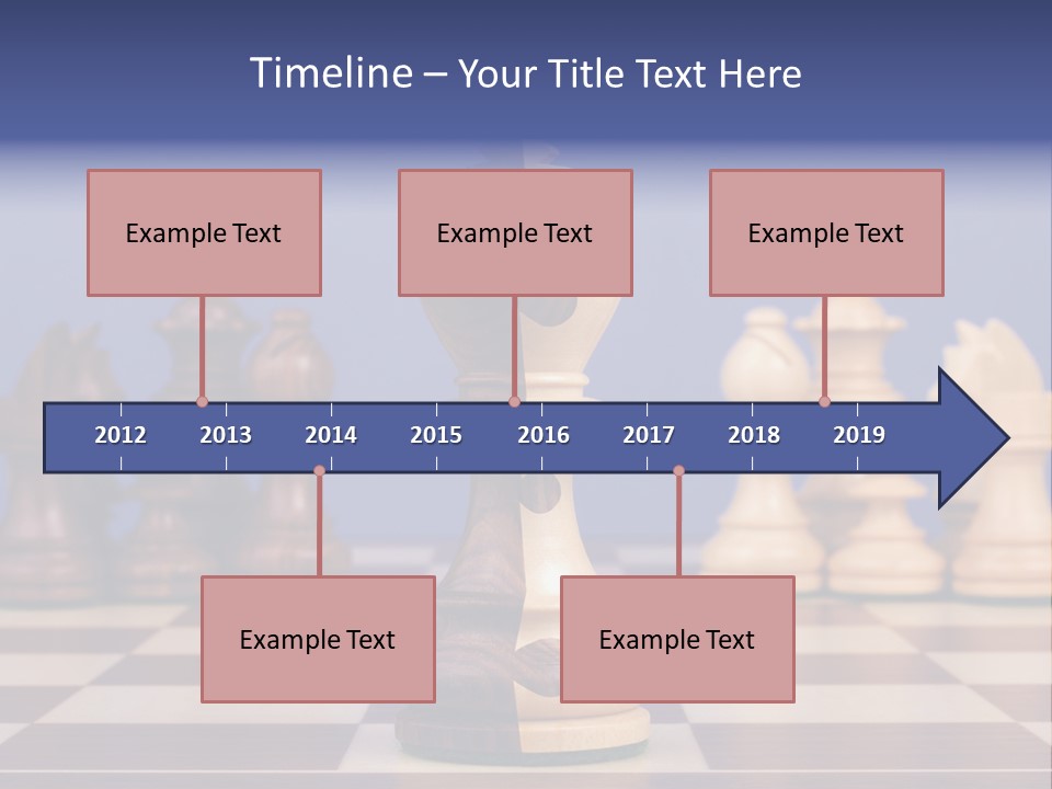 Chess Board PowerPoint Template