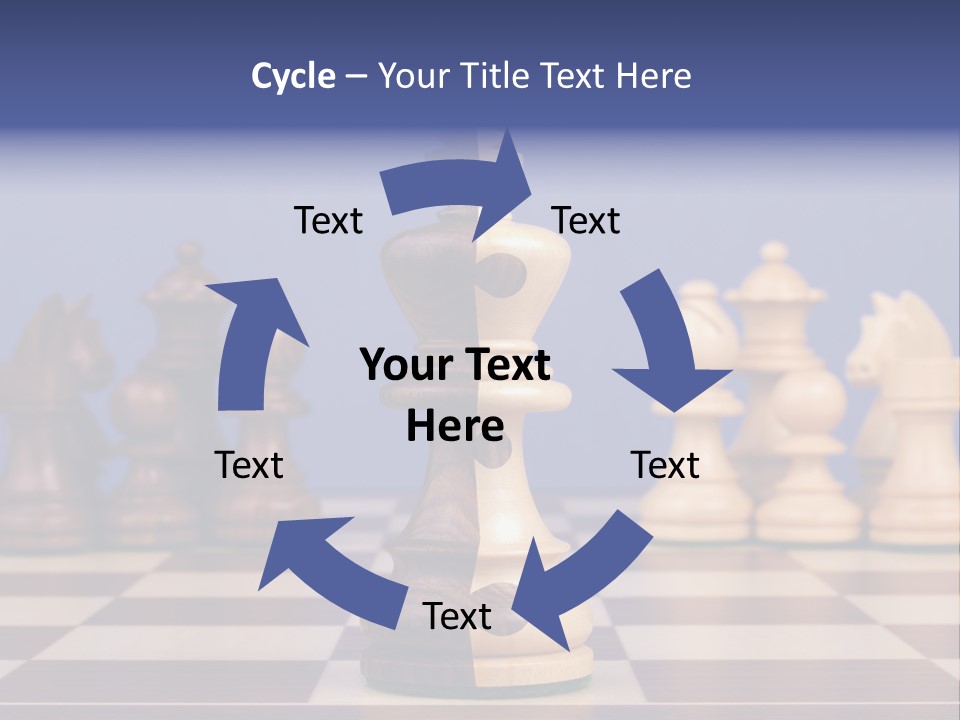 Chess Board PowerPoint Template