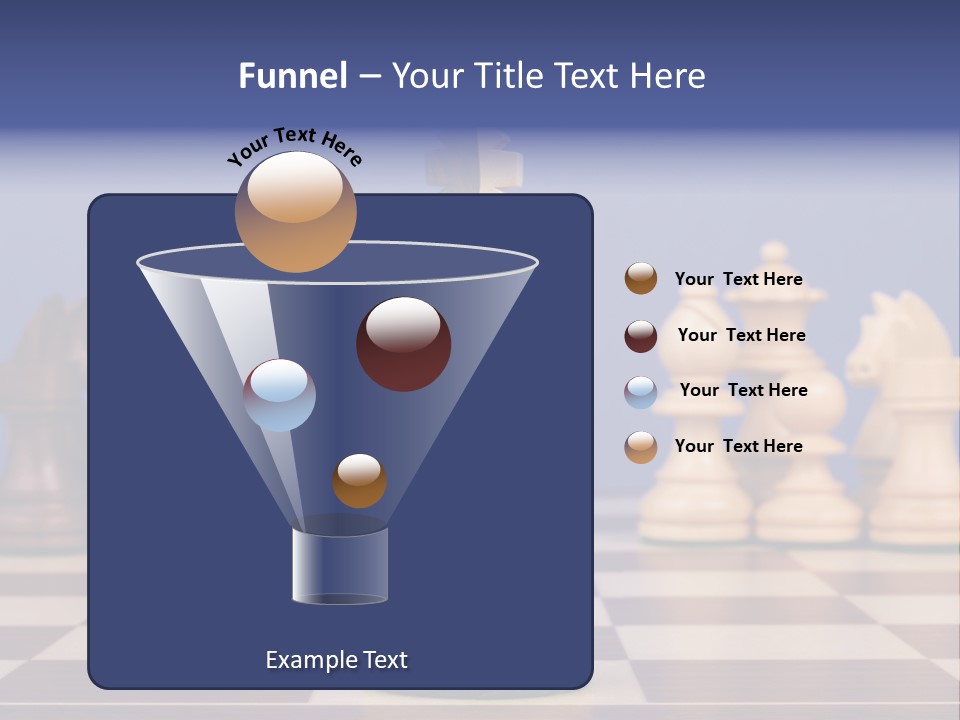Chess Board PowerPoint Template
