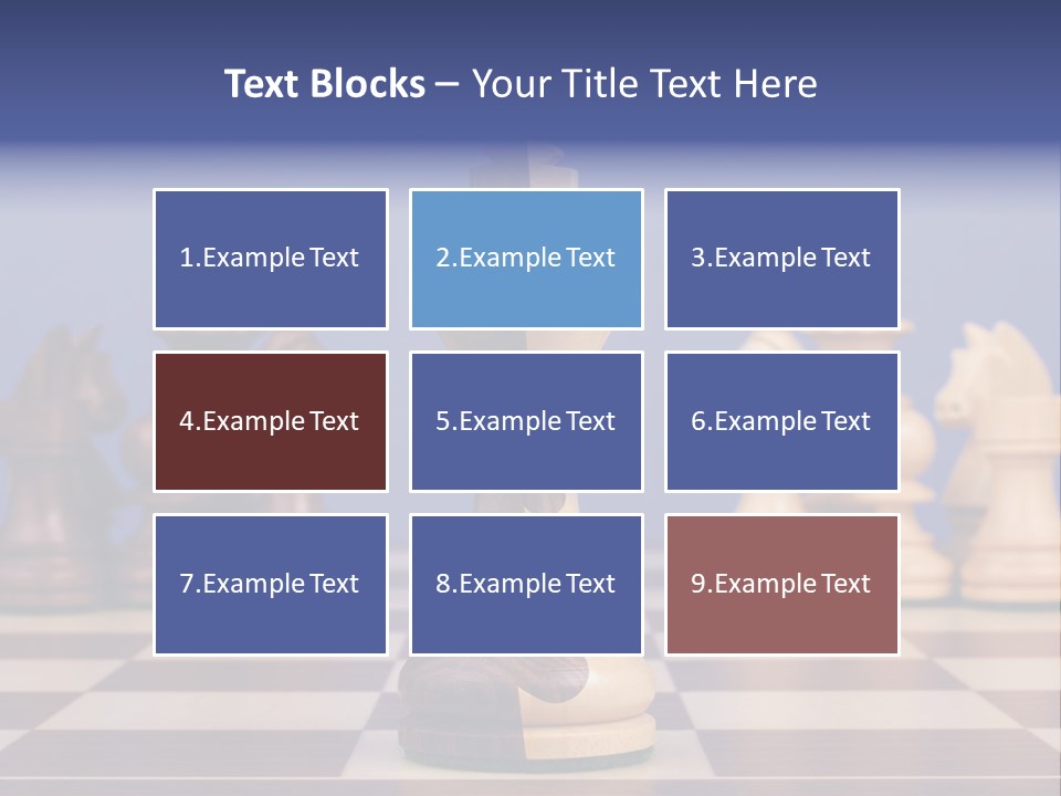 Chess Board PowerPoint Template