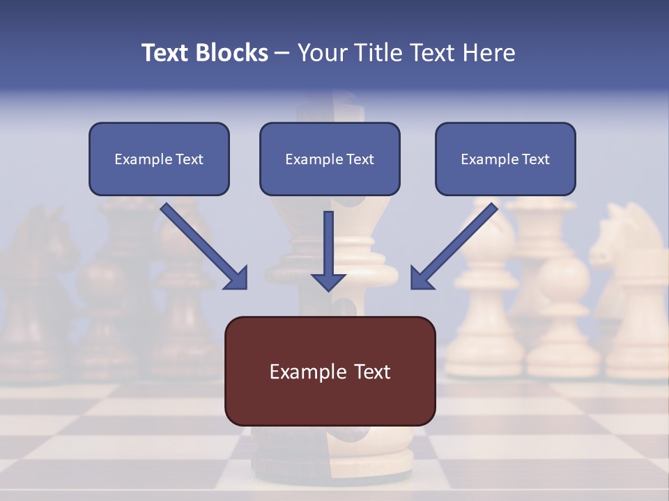 Chess Board PowerPoint Template