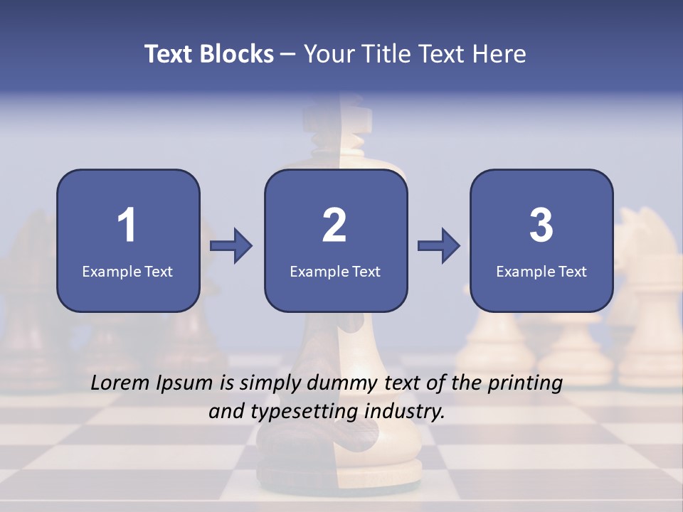 Chess Board PowerPoint Template