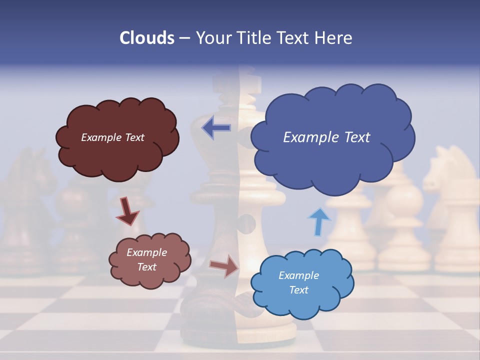 Chess Board PowerPoint Template