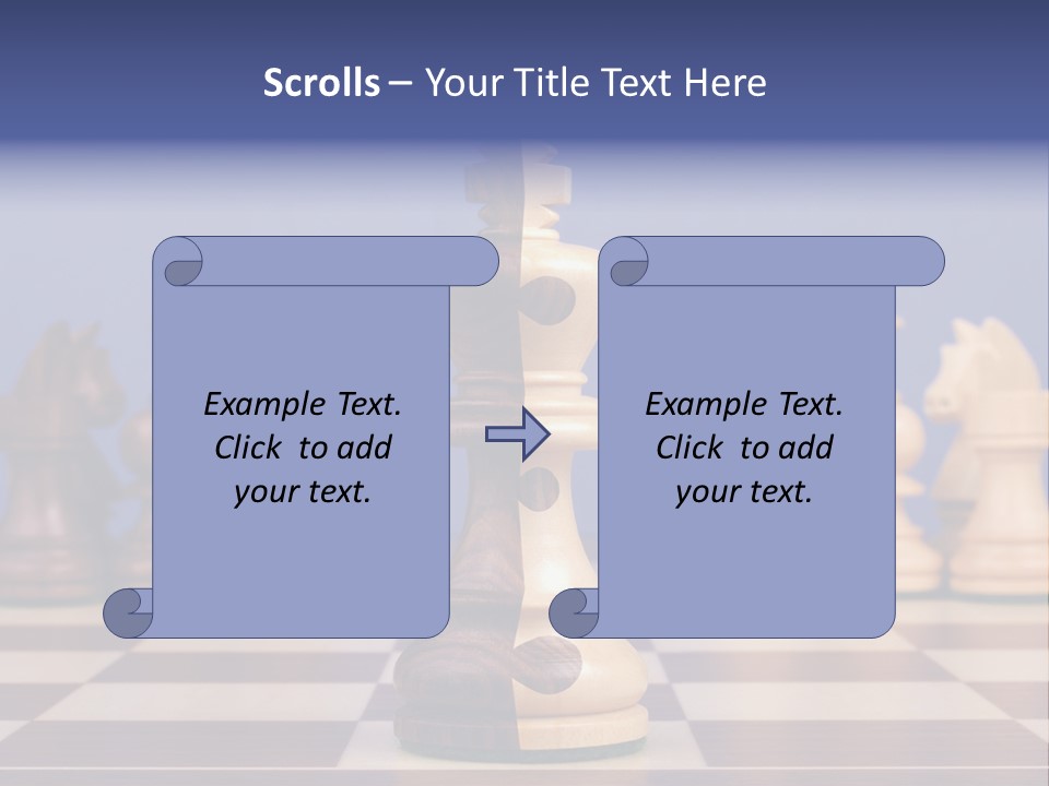 Chess Board PowerPoint Template