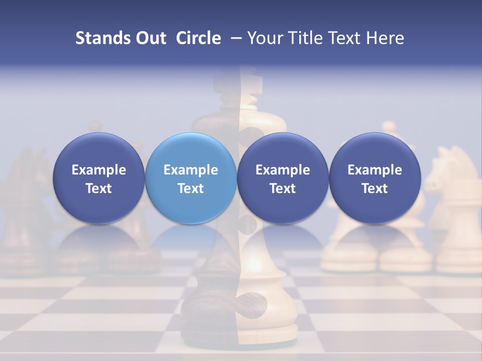 Chess Board PowerPoint Template