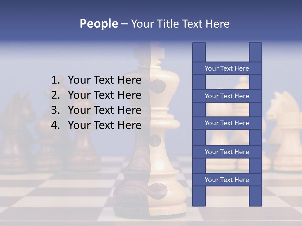 Chess Board PowerPoint Template